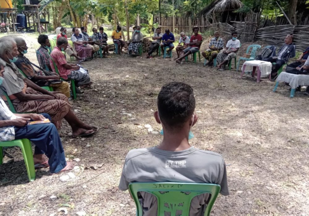 Diskusi Serial Kajian Kerentanan Iklim di Desa Bena, Timor Tengah Selatan